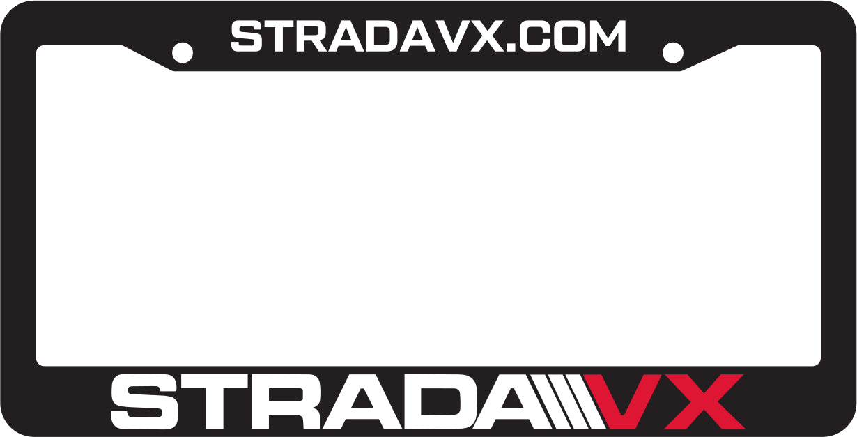StradaVX License Plate Frame