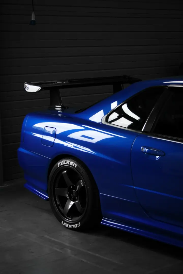 Nissan Skyline GT-R passing through successive generations of responsible care